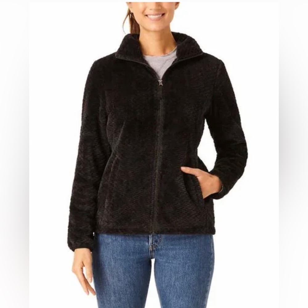 Free2B Ladies Braided Butter Pile Jacket